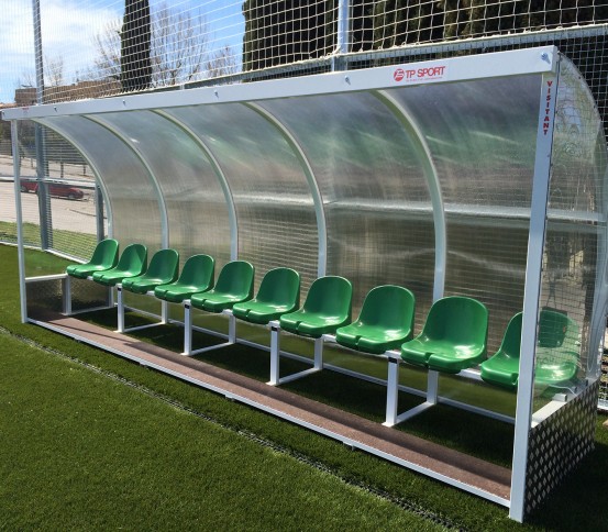 Football benches