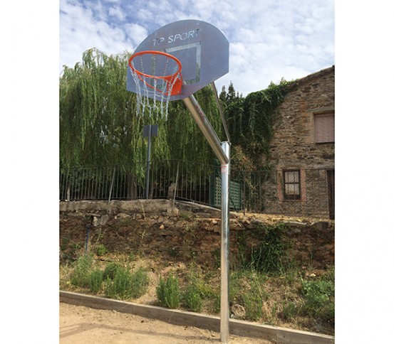 Anti-vandalism basketball goal