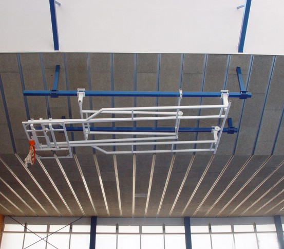 Double Post Celing hung Basketball goal - Basketball goals - Basket