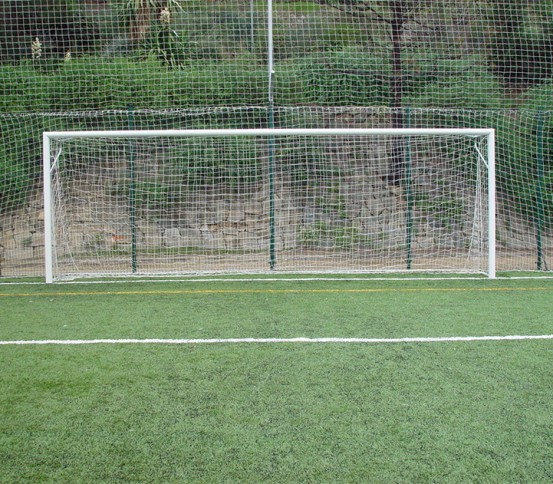 Portería de fútbol-7 trasladable en tubo de aluminio 120x100mm - Fútbol 7 - Fútbol